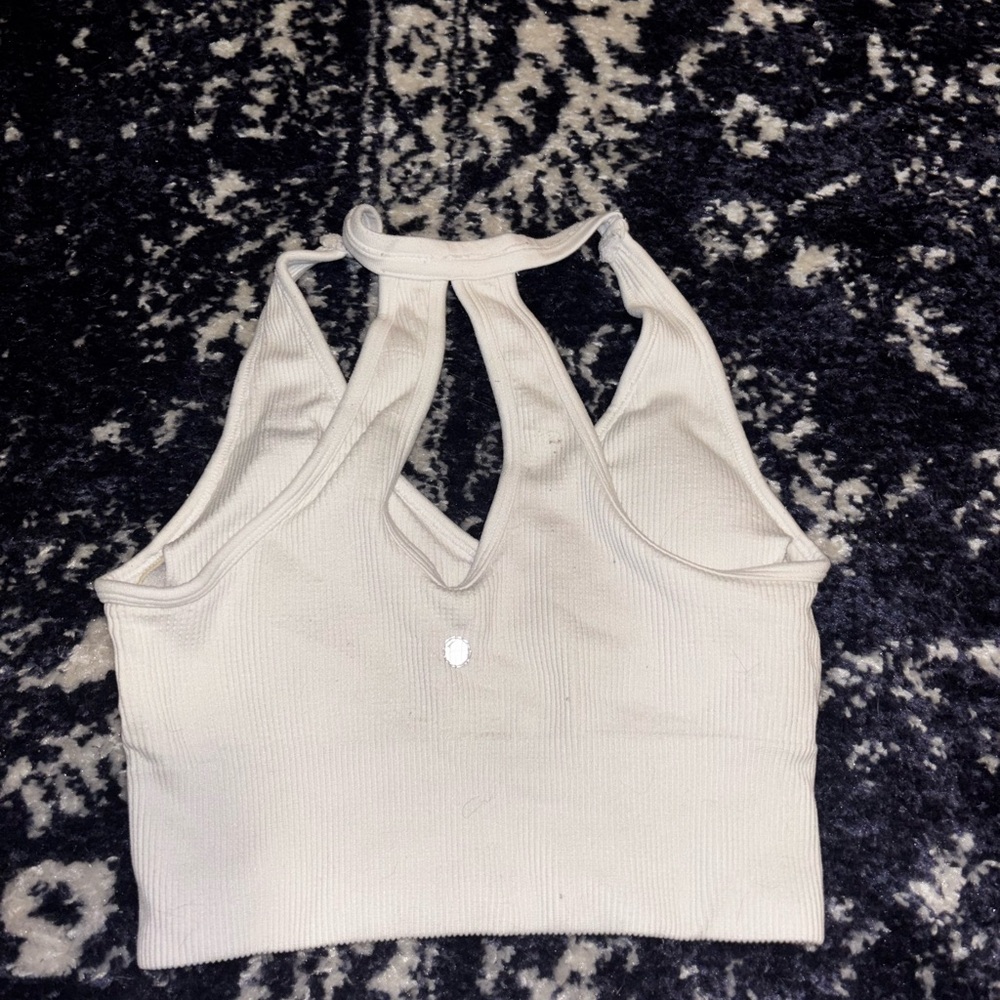 Yogalicious Cream Tank Top